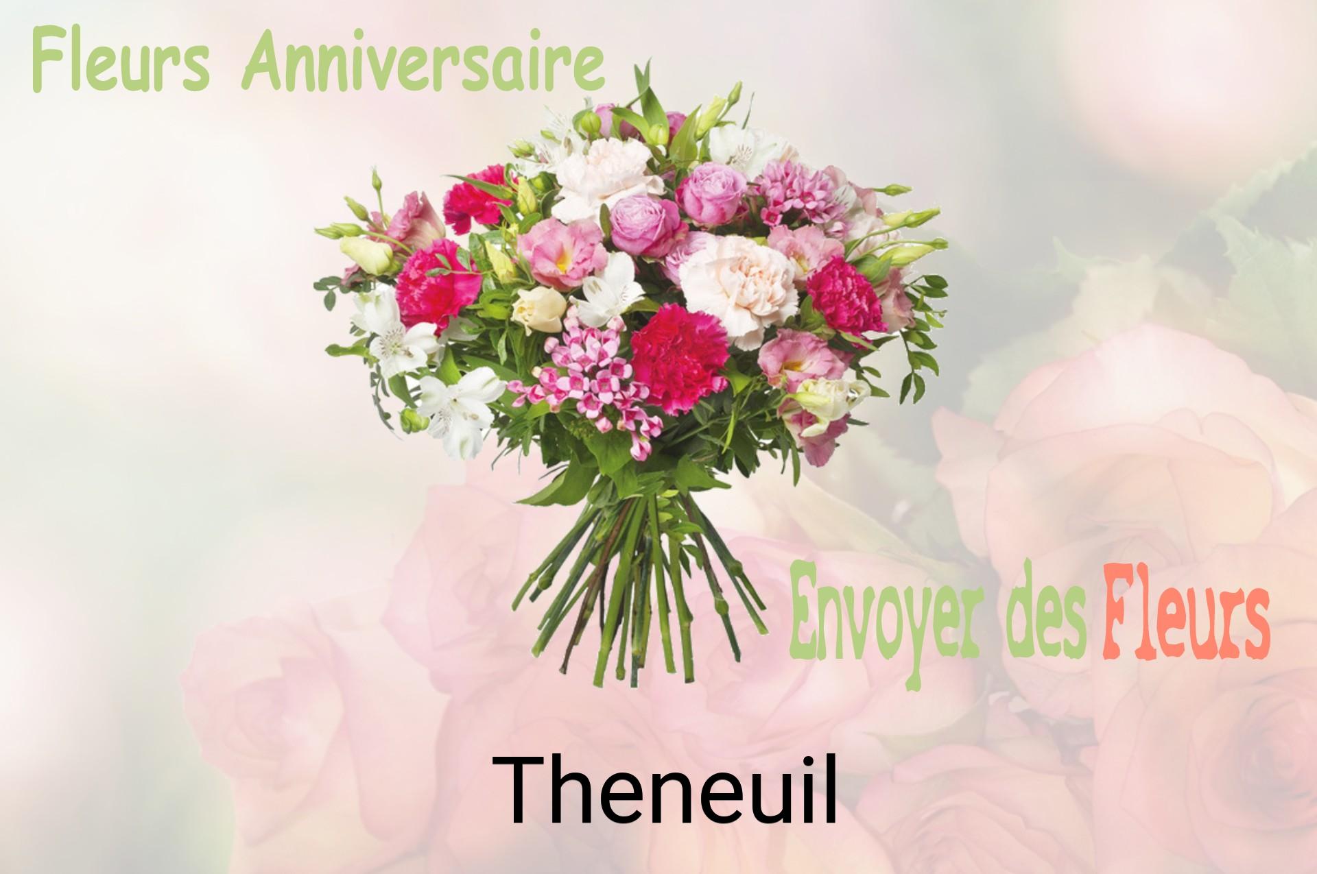Bouquet de fleurs d’anniversaire livré à Theneuil