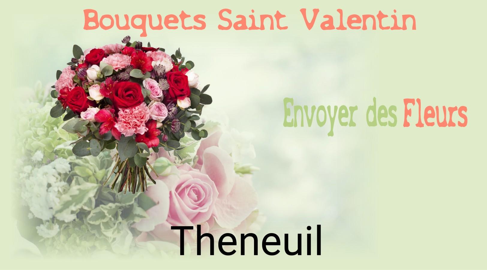 Roses de Saint-Valentin livrées à Theneuil